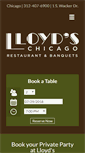 Mobile Screenshot of lloydschicago.com